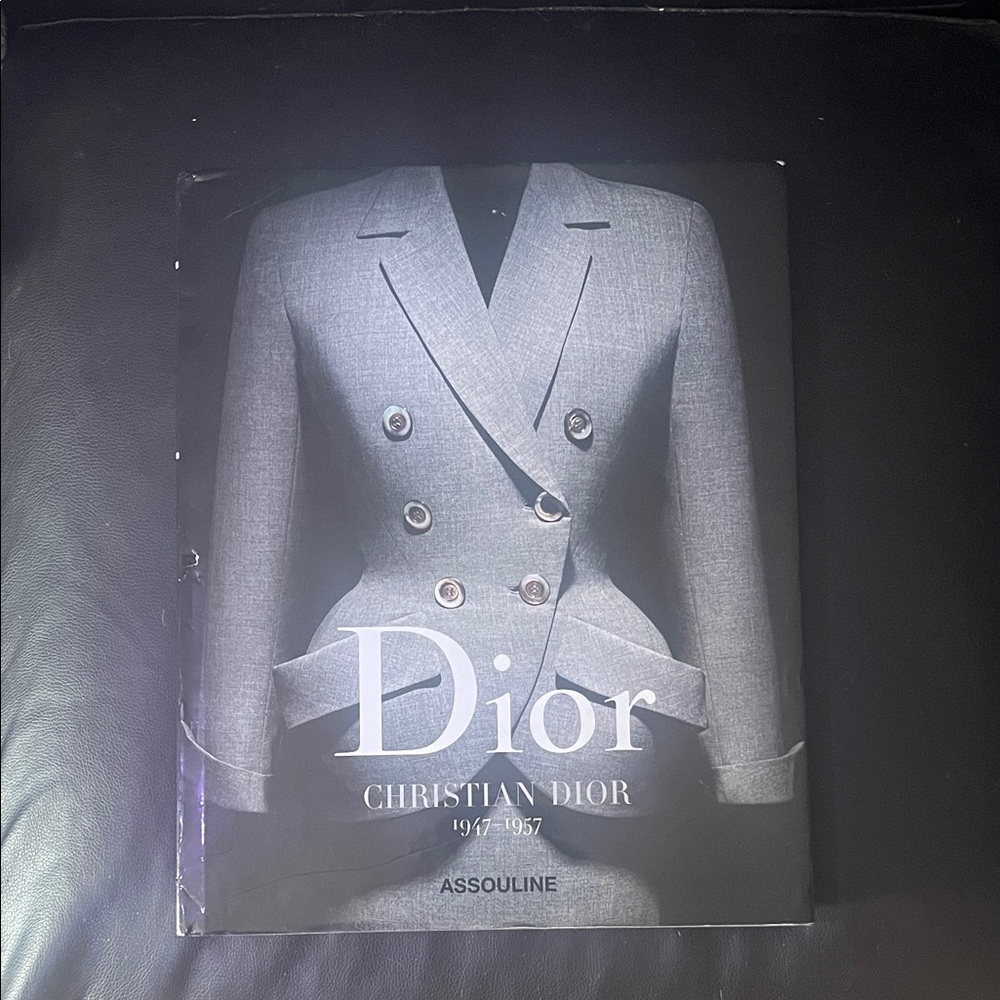 Dior Gray Home Accent Book